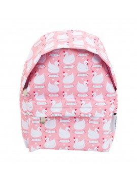 A little lovely Company - Rucksack Schwan in rosa