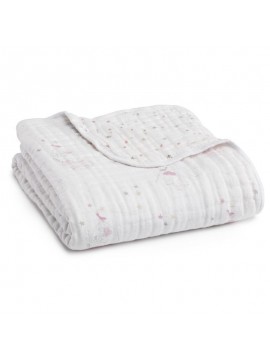 Aden+Anais Classic Dream Blanket, Decke für Babies und Kleinkinder, birdsong