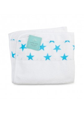 Aden+Anais Classic Toddler Towel, Kinderhandtuch, fluro blue