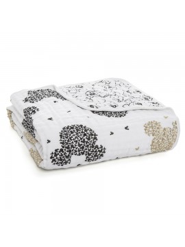 Aden+Anais Classic Dream Blanket, Decke für Babies und Kleinkinder, Mickey's 90th - scatter