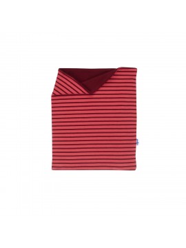 Finkid Tuubi Plus - Jersey Schalkragen mit Kuschelfleece rose/cabernet OS